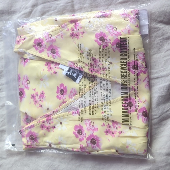 Princess Polly | Nellie Mini Dress Yellow Floral - 8 - Picture 3 of 6